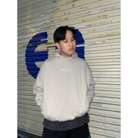 CHÍNH HÃNG - ÁO FEAR OF GOD ESSENTIALS PULL - OVER HOODIE SILVER CLOUD (XÁM TRẮNG)