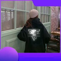 [Chính Hãng] Áo Hoodie Vải Nỉ Phản Quang Nam Nữ Sói 2 [Chính Hãng]