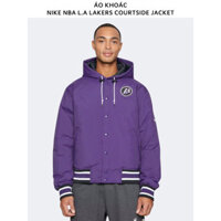 CHÍNH HÃNG - Áo khoác thể thao nam nike NBA Los Angeles Lakers Courtside Jacket Authentic DN4721-535