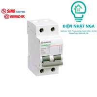 [CHÍNH HÃNG] Aptomat SINO VANLOCK 2 pha 20A, 32A, 40A, 50A, 63A