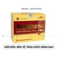 ✅(Chính Hãng) Arginine plus Bổ gan cho người dùng b.ia rượu men gan cao hộp ( 60 viên )