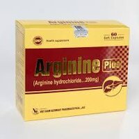 ✅(Chính Hãng) Arginine plus Bổ gan cho người dùng b.ia rượu men gan cao hộp ( 60 viên )