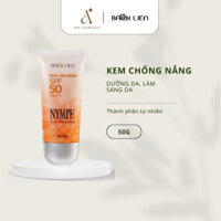 [CHÍNH HÃNG] BACH LIEN Kem chống nắng NYMPH giữ ẩm, dưỡng da, mờ thâm nám 50g