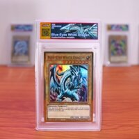 🌟CHÍNH HÃNG🌟 Bài Yugioh Blue-Eyes White Dragon Rồng Trắng Mắt Xanh - MGED-EN001 - Premium Gold Rare 1st Edition