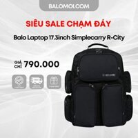 [CHÍNH HÃNG] Balo Laptop 17.3 inch Simplecarry R-City Kích Thước Khủng Nhiều Ngăn Rộng Rãi Bảo Hành 10 Năm - BALOMOI.COM