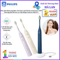 [CHÍNH HÃNG] Bàn chải đánh răng điện, tích hợp 5 chế độ làm sạch Philips Sonicare HX2471, Series 3200