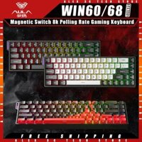 (Chính Hãng) Bàn Phím Cơ Gaming Aula WIN60 HE | WIN68 HE Pro / Max - Rapid Trigger, 8000 Hz, S.O.C.D