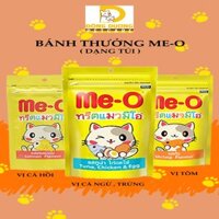 Chính hãng Bánh thưởng Me-O cho mèo nhiều vị gói 50g - Cat Treats Me-O 50g - vị cá hồi