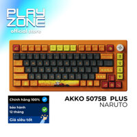 [Chính hãng - bảo hành 12th] Bàn phím cơ AKKO 5075B Plus Dragon Ball Super Goku - Crystal Switch
