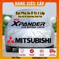 [Chính Hãng] Bạt phủ xe ô tô Mitsubishi Xpander tráng nhôm 3 lớp cách nhiệt, chống mưa, chống nắng Cao Cấp Auto.Kapa