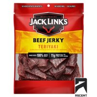 CHÍNH HÃNG Beef Jerky JACK LINK'S Thịt bò khô nguyên chất đủ vị hàng USA