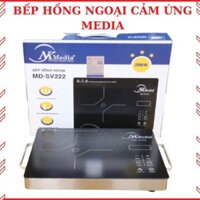 [Chính hãng] Bếp đơn điện từ hồng ngoại, Bếp Điện Đơn Media MD SV 222 Mặt Kính Cường Lực [Hàng chính hãng có bảo hành"