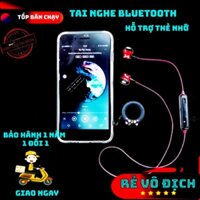 ̣̣̣̣[Chính hãng, BH 1 năm] Tai nghe bluetooth thể thao, tích hợp thẻ nhớ không cần mang theo điện thoại, pin 6h BH31