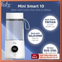 (chính hãng bh 24 tháng) Bình hâm nước pha sữa di động Fatz Baby Mini Smart 10 FB3803FD - bảo hành 1 năm