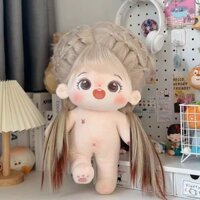 Chính Hãng Big Chestnut 40cm Cotton Búp Bê Với Bộ Xương Khỏa Thân Búp Bê Sang Trọng Búp Bê Bộ Quần Áo Quà Tặng xd56xd