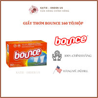 [CHÍNH HÃNG | BILL MỸ] Giấy thơm quần áo Bounce Mỹ 160 tờ
