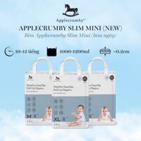 [CHÍNH HÃNG] Bỉm dán/quần ngày APPLECRUMBY SLIM cao cấp Malaysia siêu mềm mỏng cho bé