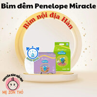 (CHÍNH HÃNG) Bỉm ĐÊM Penelope Miracle Hàn Quốc S46/M36/L30/XL24/XXL20/XXXL18