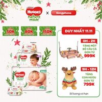 [CHÍNH HÃNG] BỈM HUGGIES PLATINUM ,HUGGIES NATURE MADE CAO CẤP CÁC SIZE M58