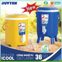 [CHÍNH HÃNG]- Bình đá giữ nhiệt ICOOL MATSU Duy Tân CÓ VÒI 8L No.850