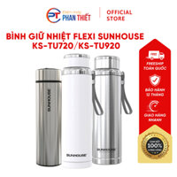 [CHÍNH HÃNG] Bình giữ nhiệt Sunhouse Flexi Inox 304 cao cấp dung tích 450ML-720ML- 920ml