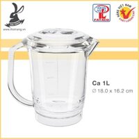 [Chính Hãng] Bình Nước Ca1L Nhựa Trong Acrylic Cao Cấp Fataco Việt Nam - 2019