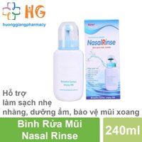 Chính Hãng Bình Rửa Mũi Nasal Rinse (Bình + 10 Gói Muối)