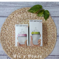 (CHÍNH HÃNG) Bình Sữa Comotomo Silicon 150ml - 250ml Cho Bé Siêu Mềm