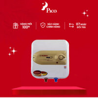 Chính hãng Bình tắm, bình nóng lạnh Picenza 30 lít S30LUX kiểu vuông tráng titan-chống rò điện