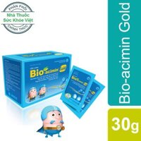 Chính Hãng : Bio acimin Gold - Men tiêu hóa giúp trẻ ăn ngon, cải thiện biếng ăn, giảm táo bón, tiêu chảy, đầy hơi