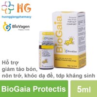 Chính Hãng BioGaia Protectis Baby Drops, Men vi sinh cho bé, kích thích tiêu hóa, giúp bé ăn ngon ngủ ngon (chai 5ml)