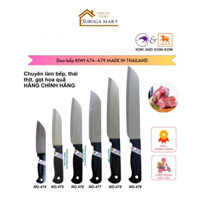 [CHÍNH HÃNG] BỘ 12 DAO LÀM BẾP  KIWI THÁI LAN,DAO THÁI THỊT LÀM BẾP CÁN NHỰA CAO CẤP 479