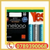 [Chính Hãng] Bộ 4 Pin Sanyo Long Lanh Sạc Pin AA