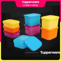 [Chính hãng] Bộ 8 Hộp Nhựa đa năng Tupperware Colorful Rectangular - Khuyến mãi giảm giá rẻ