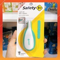 [Chính hãng] Bộ Cắt Móng Tay Có Đèn LED Kèm Dũa Safety 1st Cho Bé
