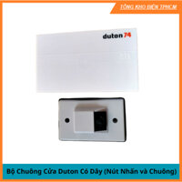[Chính hãng] Bộ Chuông Cửa Duton Có Dây (Nút Nhấn và Chuông)