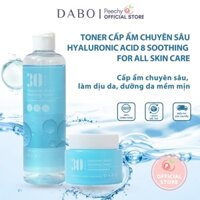 [CHÍNH HÃNG] Bộ Dưỡng Da Toner Và Kem Dưỡng Ẩm Cao Cấp DABO 30 Days Solution Hyaluronic Acid 8 Soothing - Peechy Store