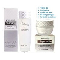 [Chính Hãng] Bộ Dưỡng Trắng Da Và Bổ Sung Collagen 3W Clinic Hàn Quốc