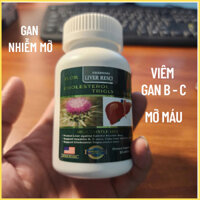 [CHÍNH HÃNG] Bổ Gan Nhập Mỹ – Hỗ Trợ Gan Nhiễm Mỡ, Viêm Gan B C, Giảm Cholesterol, Rượu Bia Nhiều