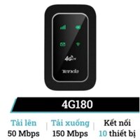 [Chính hãng] Bộ phát Wifi di động 4GB LTE 150 MBPS Tenda - 4G180 -  IMOU SGN STORE