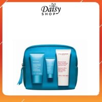 [CHÍNH HÃNG] Bộ Quà Tặng Clarins Gồm Dưỡng Thể, Mặt Nạ Mặt, Mặt Nạ Cho Vùng Da Mắt Và Túi Quà Tặng