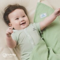 (Chính Hãng) Bộ Quần Áo Cộc Tay Sơ Sinh Cài Giữa Quần Đùi Siro Bu