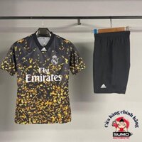 [Chính hãng] Bộ Thể Thao Adidas Màu Đen Vàng- SET Adidas Real Madrid EA Jersey -EJ5563/DU1577-