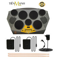 [Chính Hãng] Bộ Trống Điện Tử Medeli DD309 7 Mặt Ultra Portable Electronic Digital Drum - Kèm Nguồn, Dùi Trống, Pedal