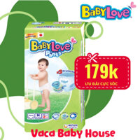 (Chính Hãng Bobby Unicharm - Baby love) Tã Bỉm Quần BabyLove Đủ Size M48+2/L48+2/XL48/XXL48