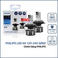 [Chính hãng] Bóng đèn Philips Led H4 12V-24V GEN2 6500K