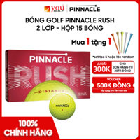(Chính Hãng) Bóng Golf Pinnacle Rush 2 Lớp - Hộp 15 Bóng