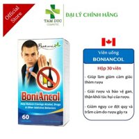 ✅[Chính Hãng] BoniAncol 60 viên Giúp cai rượu, bia hiệu quả, tăng cường giải rượu, bảo vệ gan [Boni ancol / bonialcol]