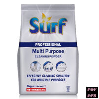 [Chính hãng] Bột giặt Surf chuyên dụng đa năng 6kg hương ngàn hoa (Surf Professional Multi Purpose Cleaning Powder)