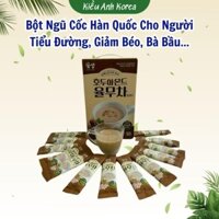 (CHÍNH HÃNG) Bột Ngũ Cốc Walnuts Almonds Job's Tears Tea Hàn Quốc Cho Người Tiểu Đường, Giảm Béo